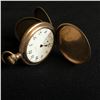 Image 3 : ELGIN  GOLD FILLED  TRIPLE DOOR HUNTER POCKET WATCH