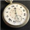 Image 2 : RARE TACY ADMIRIAL SALESMAN DISPLAY CLEAR BACK POCKET WATCH WITH RAILWAY DIAL