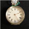 Image 1 : 1800s SOLID SILVER KEY WIND SWISS POCKET WATCH