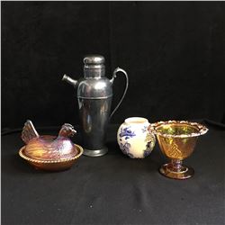VINTAGE GLASSWARE LOT