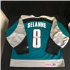 Image 1 : TEEMU SELANNE SIGNED SHARKS JERSEY (MEMORABLE AUTHENTIC COA)