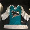 Image 3 : TEEMU SELANNE SIGNED SHARKS JERSEY (MEMORABLE AUTHENTIC COA)