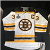 Image 3 : ZDENO CHARA SIGNED BRUINS JERSEY (AJ SPORTS HOLOGRAM)