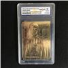 Image 1 : 1996 SCOREBOARD 23 KT GOLD DARTH VADER EDITION  - STAR WARS (GEM MINT 10)