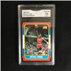 Image 1 : 1986 FLEER #57 MICHAEL JORDAN ROOKIE REPRINT (GEM MINT 10)