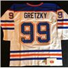 Image 1 : WAYNE GRETZKY SIGNED EDMONTON OILERS HOCKEY JERSEY ( WG COA)