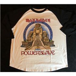 OFFICIAL 1984 IRON MAIDEN WORLD SLAVERY TOUR SHIRT (LIKE NEW CONDITION)