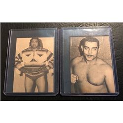 1973 Wrestling Annual Wrestling Card Lot