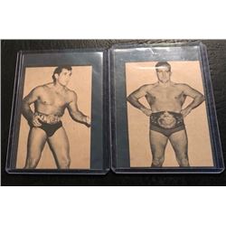 1973 Wrestling Annual Wrestling Card Lot