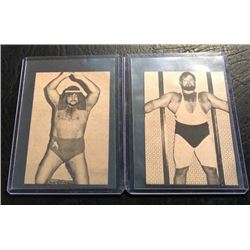 1973 Wrestling Annual Wrestling Card Lot