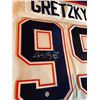 Image 2 : WAYNE GRETZKY SIGNED CCM OILERS CAPTAIN JERSEY (FRAMEWORTH COA)
