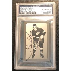 GORDIE HOWE SIGNED TRADING CARD PSA COA
