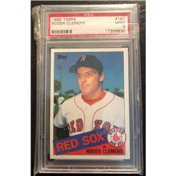 1985 TOPPS ROGER CLEMENS ROOKIE PSA 9