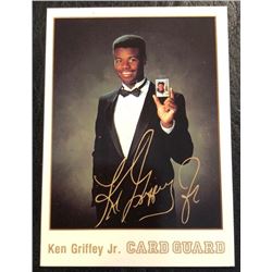 KEN GRIFFEY JR. SIGNED GOLD SIGNATURE EDITION CARD GUARD