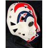 Image 1 : GRANT FUHR SIGNED CUSTOM MILUKA FIBREGLASS MASK WITH STAND