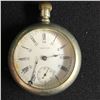 Image 1 : WALTHAN OPEN FACE COIN SILVER POCKET WATCH