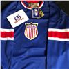 Image 3 : CHRIS CHELIOS SIGNED TEAM USA HOCKEY JERSEY (AJ COA)