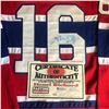 Image 3 : HENRI RICHARD SIGNED MONTREAL CANADIANS HOCKEY JERSEY ( PASTIME COA)