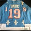 Image 1 : JOE SAKIC SIGNED QUEBEC NORDIQUES CUSTOM JERSEY