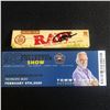 Image 1 : TOMMY CHONG SIGNED RAW ROLLING PAPERS PACK (GCCS COA)