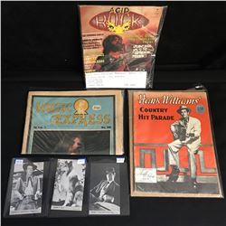 1950'S AND 60'S MUSIC COLLECTIBLES LOT