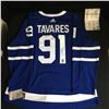 Image 1 : JOHN TAVARES SIGNED TORONTO MAPLE LEAFS ADIDAS PRO HOCKEY JERSEY (JIC COA)