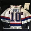 Image 1 : PAVEL BURE SIGNED VANCOUVER CANUCKS JERSEY (MA COA)