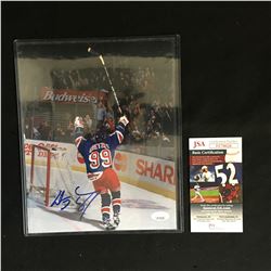 WAYNE GRETZKY SIGNED 8 X 10 JSA COA