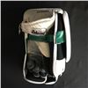 Image 2 : VANCOUVER CANUCKS GAME USED BLOCKER J. ERIKSSON