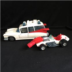 VINTAGE GHOSTBUSTERS TOY CAR LOT ECTO 1
