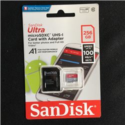 SANDISC ULTRA MICRO SDXC CARD WITH ADAPTER