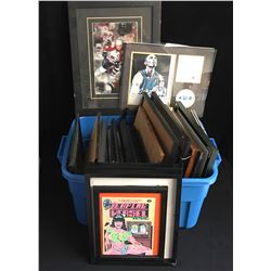 LARGE LOT OF SPORTS FRAMES