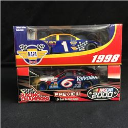 LOT OF 2 NEW IN BOX DIE CAST NASCAR MODELS