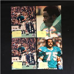 AUTOGRAPHED 8 X 10 FOOTBALL PHOTOS LOT