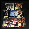 Image 1 : NBA AUTOGRAPHED PHOTOS LOT