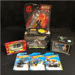 STAR WARS TOY COLLECTIBLES LOT