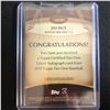 Image 2 : 2020 TOPPS COOPERSTOWN COLECTION JIM RICE SIGNED CARD 1/10