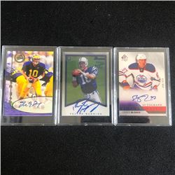 FACSIMILE AUTOGRAPHED SPORTS CARD REPRINT LOT