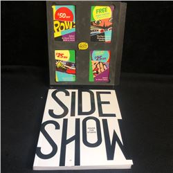 SIDESHOW GIFT CERTIFICATES ($100 TOTAL) AND SIDESHOW COFFEE TABLE BOOK