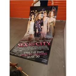 VERY LARGE SEX IN THE CITY VINYL WALL POSTER