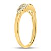 Image 3 : 3/8 CTW Round Diamond Fashion Ring 14kt Yellow Gold - REF-37K5R