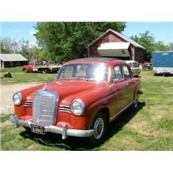 1958 MERCEDES 180A 4DR SEDAN