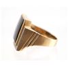 Image 2 : Vintage LAPIS & 14K Yellow Gold Ring