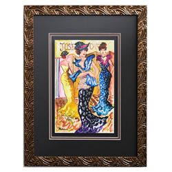 Patricia Govezensky- Original Watercolor "In Action"