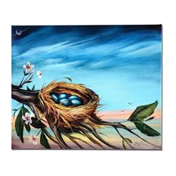 "Life Begins" Limited Edition Giclee on Canvas by Martin Katon, Numbered and Hand Signed. This piece