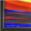 Image 2 : Wyland, "A Sea of Color" Hand Signed Original Painting on Board with Certificate of Authenticity.