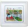 Image 1 : Charles Fazzino- 3D Construction Silkscreen Serigraph "Sun Day in San Diego"