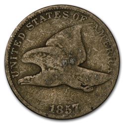 1857 Flying Eagle Cent VG