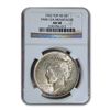 Image 1 : 1922 Peace Dollar AU-58 NGC (VAM-12A Moustache, Top-50)