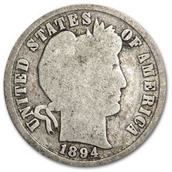 1894 Barber Dime Good